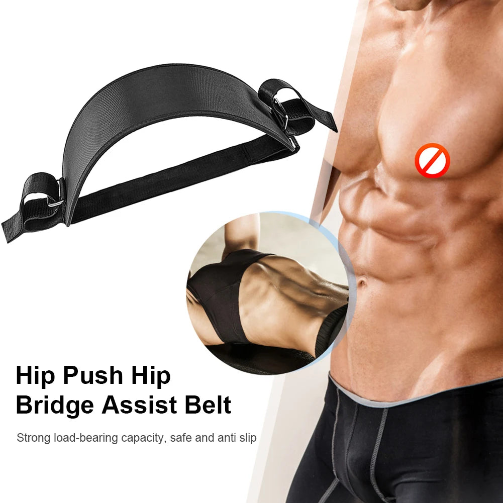 Hip Thrust Belt for Glute Bridge Pad Workout with Dumbbells Kettlebells for Dumbbells/Kettlebells/Plates for Fitness Accessories